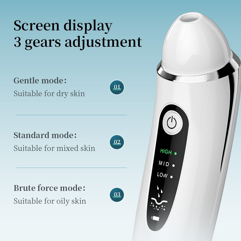 Smart Blackhead Remover Pro with Real-Time Viewing & 3 Heating Modes